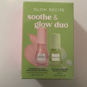 Glow Recipe Soothe and Glow Duo NWT